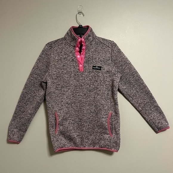 Simply Southern Jackets & Blazers - Simply Southern Pink Space Dye Pullover Jacket Size Medium